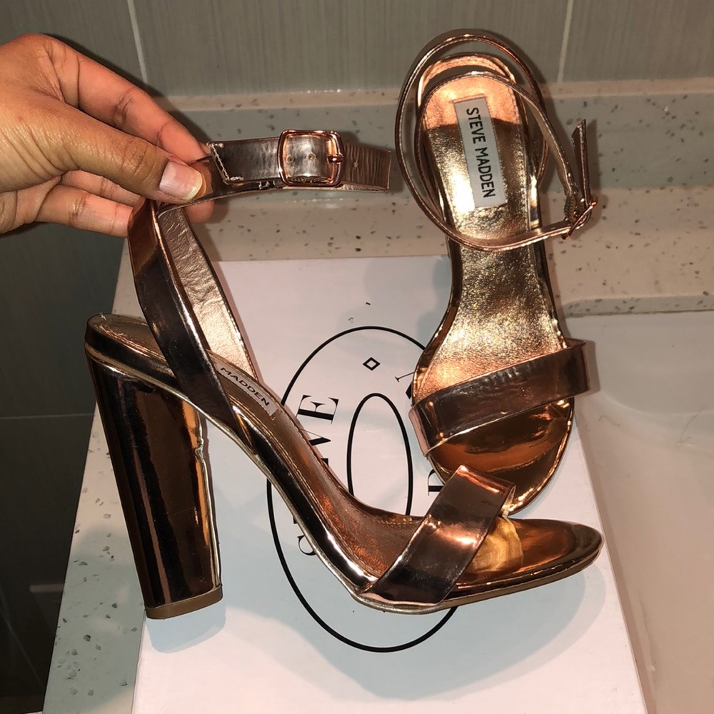 Steve Madden Rose Gold Heels